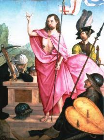 Juan de Flandes Resurrection Norge oil painting art